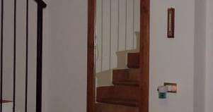 Specchio in legno su misura